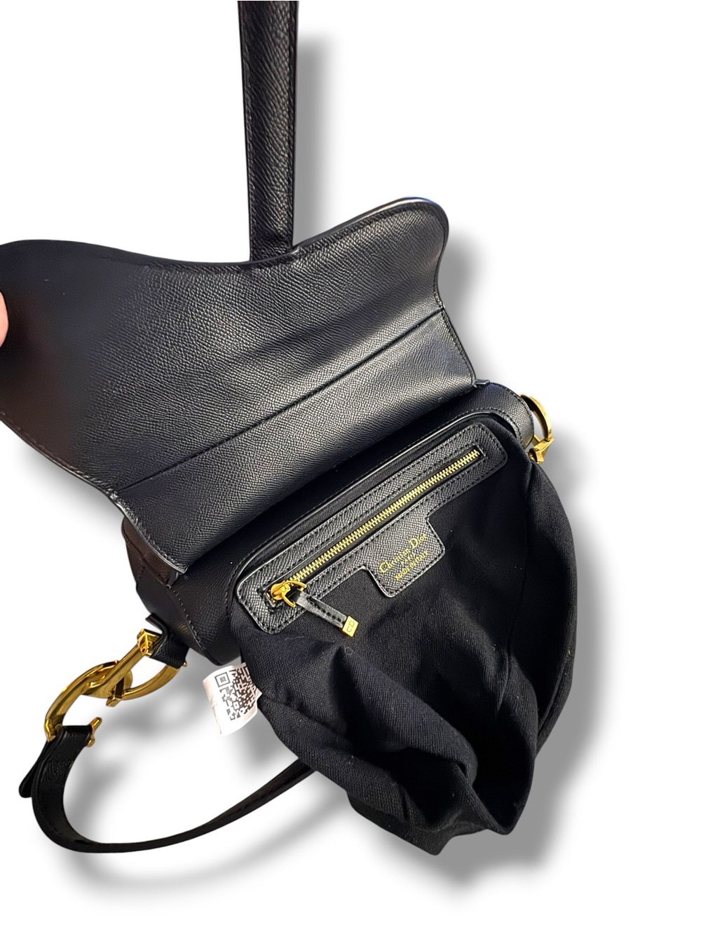 Dior Black Saddle Bag - Picture 9 of 9